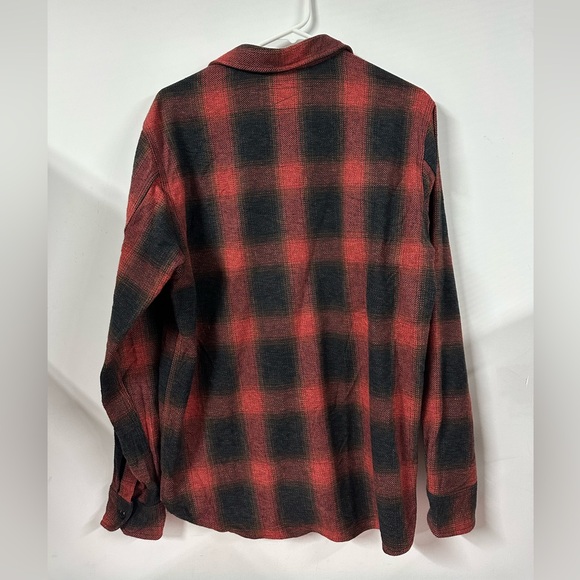 RGT Rogue Territory Shirt Mens XL Red Black Plaid Flannel Outdoors USA - Picture 6 of 8